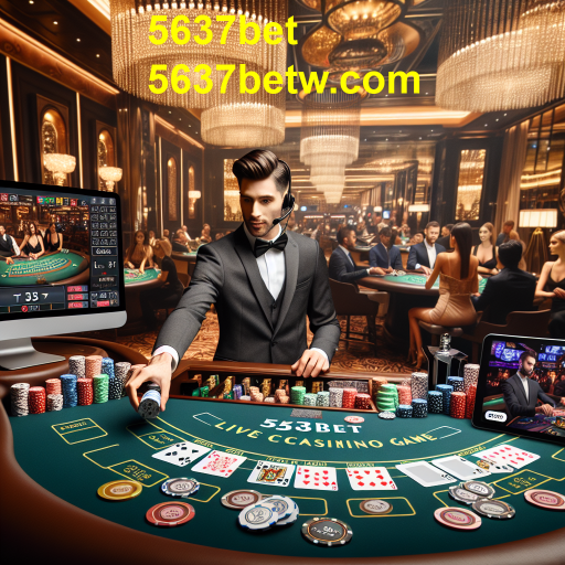 Descubra a Experiência Imersiva da Categoria 'Ao Vivo' no 5637bet